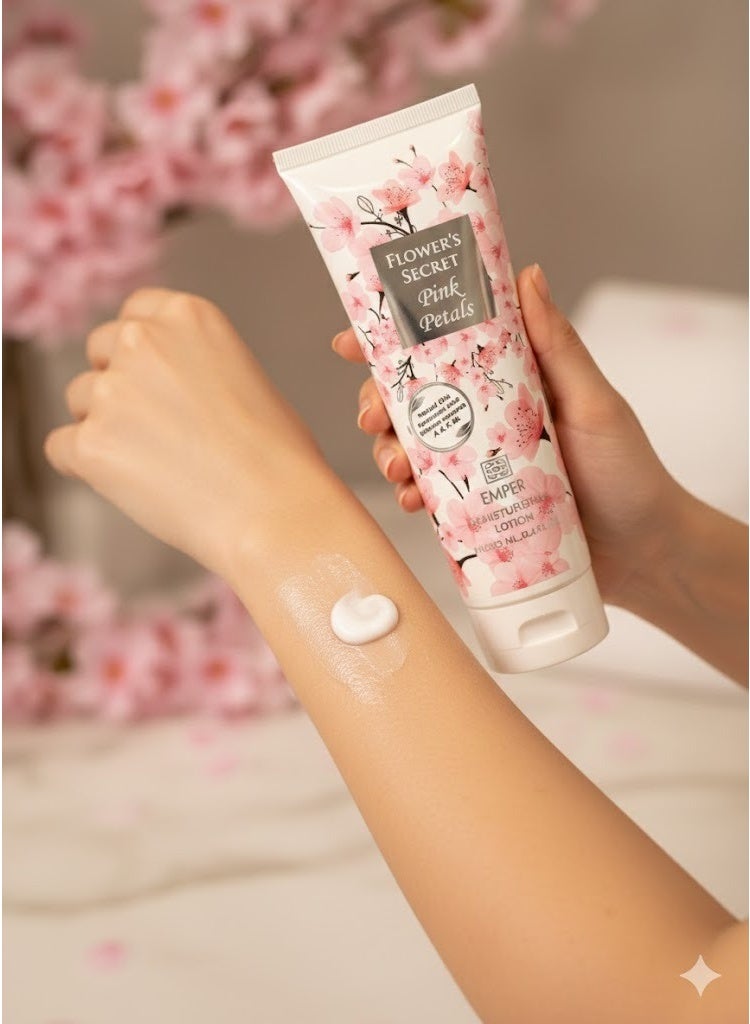 emper Pink Petals Gift Set Body Mist and Lotion 250ml - Image 4